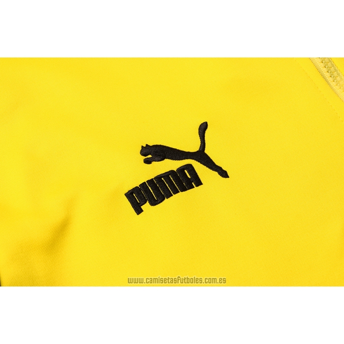 Chandal con Capucha del Borussia Dortmund 2021-2022 Amarillo